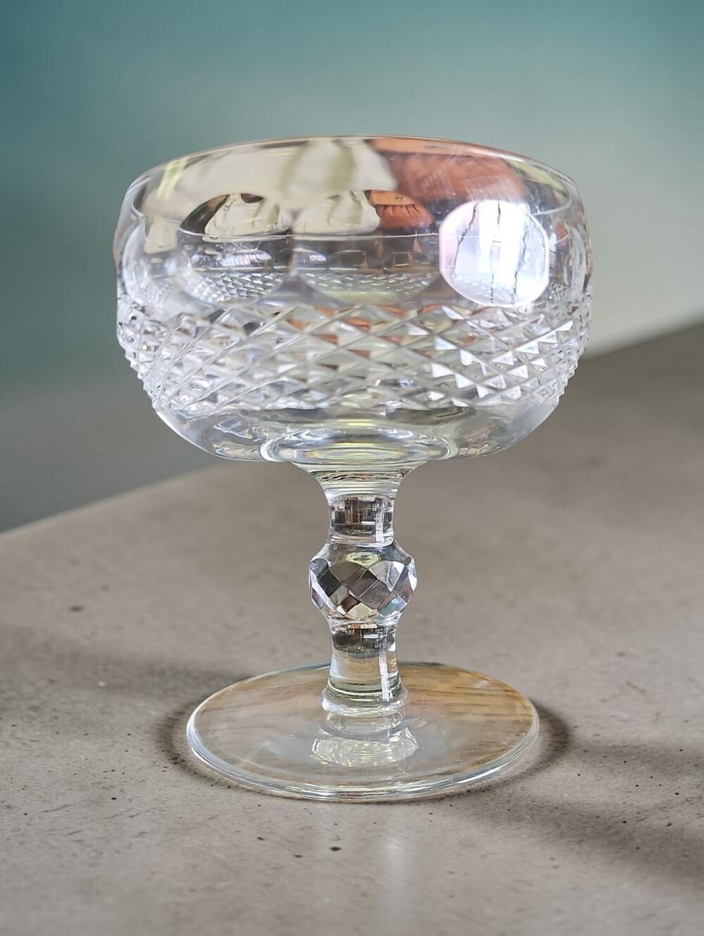 PAIR of Waterford Crystal Sherbert Glasses